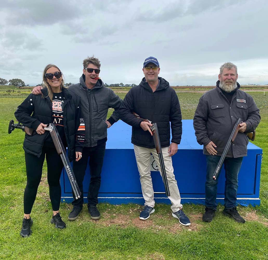 Corporate clay shooting Adelaide 